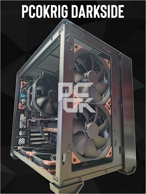 GAMING PC "DARKSIDE" | PC GAMING ASSEMBLATI - RYZEN 9 7900X3D - 64GB D5 6000 RGB - 2TB NVME 4.0 - RTX-4080 SUPER 16GB