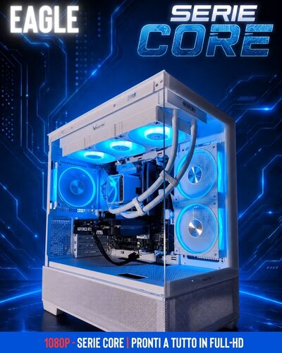 EAGLE | RYZEN 5 9600X - RTX 5060 8GB - 1080P