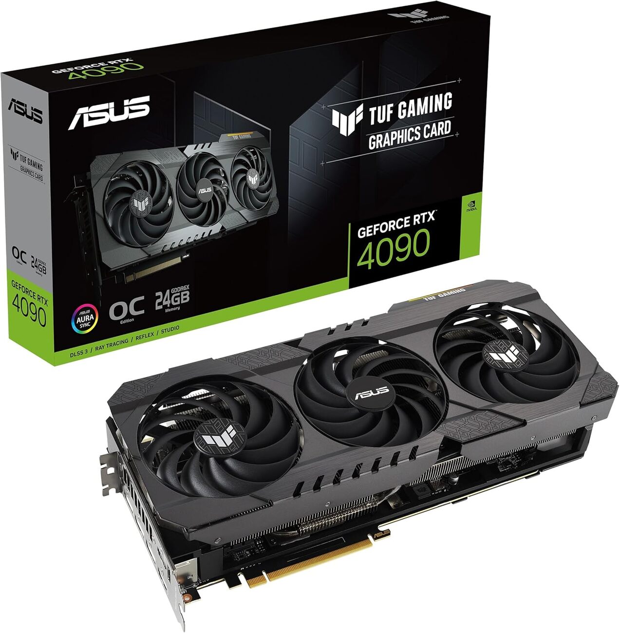 ASUS TUF RTX-4090 OC OG | 24GB GDDR6X - TRIPLA VENTOLA - RTX E DLSS 3.0 - 16.384 CUDA CORES