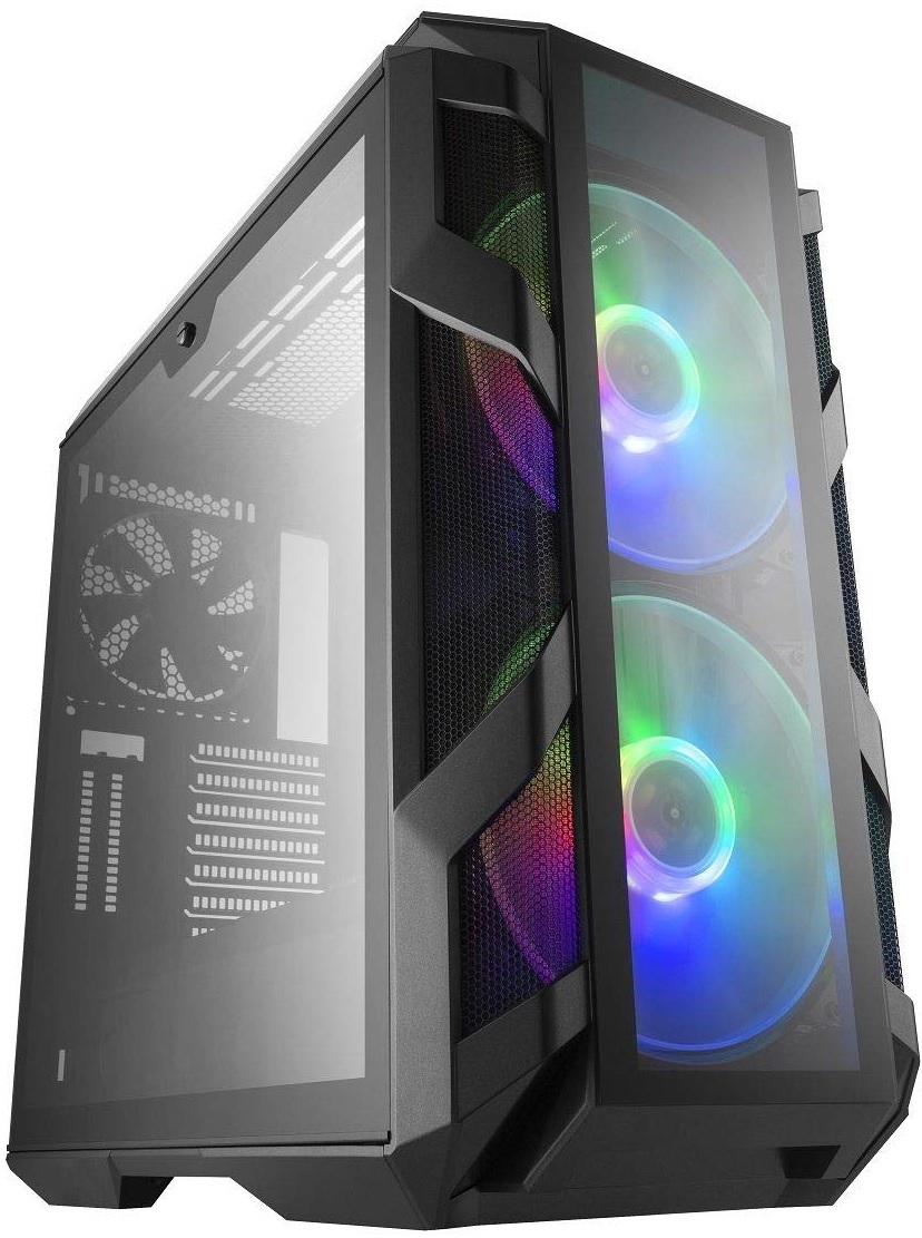 CM H500M BLACK | TOWER - VETRO - ARGB - 3FAN INCLUSE ARGB