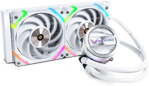 DRAGONFANG 240 WH | 240MM RADIATORE - VENTOLE X12 ARGB - VK-AIODR240W