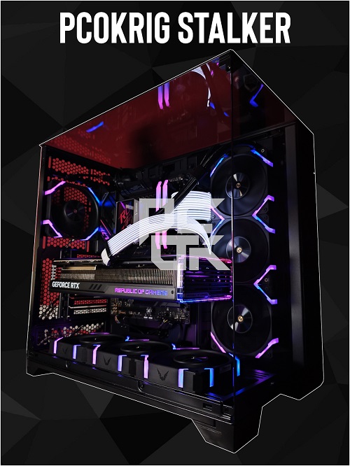 GAMING PC "STALKER RTX" | PC GAMING ASSEMBLATI - RYZEN 9 7950X3D - 64GB D5 6000 RGB - 2TB NVME 4.0 - RTX-4090 24GB