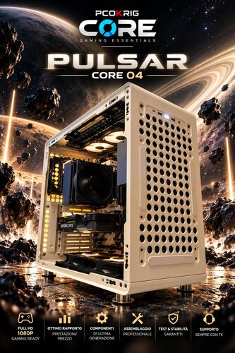 PULSAR | PC GAMING - CORE 5 ULTRA 225F - RTX 5050 8GB - 1080P