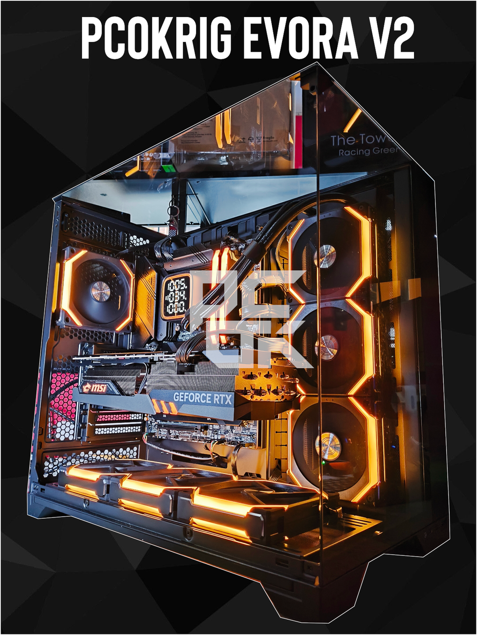 GAMING PC "EVORA V2" | PC GAMING ASSEMBLATI - RYZEN 7 7800X3D - 32GB D5 6000 RGB - 2TB NVME 4.0 - RTX-4090 24GB