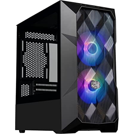 CM TD300M BLACK | MID-TOWER - VETRO - ARGB - 2FAN INCLUSE