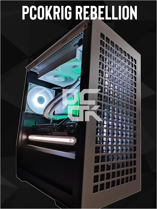 GAMING PC "REBELLION" | PC GAMING ASSEMBLATI - RYZEN 5 7600X - 32GB D5 7200 RGB - 1TB NVME 4.0 - RX-7900 GRE 16GB