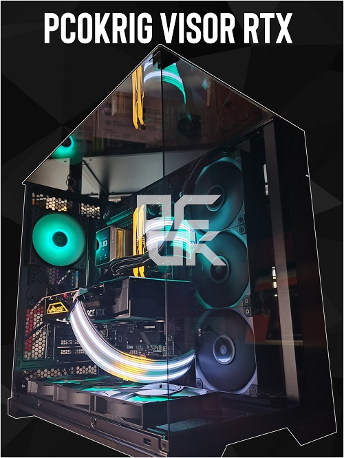 GAMING PC "VISOR RTX" | PC GAMING ASSEMBLATI - RYZEN 7 7800X3D - 32GB D5 6000 RGB - 2TB NVME 4.0 - RTX-4080 SUPER 16GB