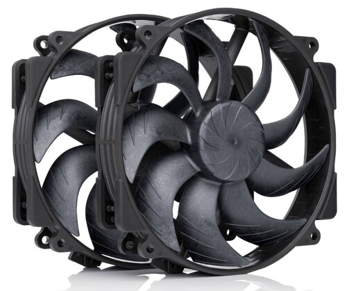 VENTOLE NOCTUA NF-A14X25R G2 CHROMAX BLACK 2 PACK