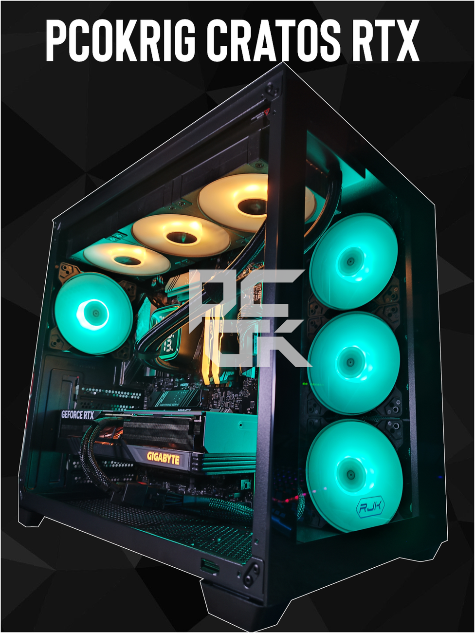 GAMING PC "CRATOS RTX" | PC GAMING ASSEMBLATI - RYZEN 7 7700X - 32GB D5 6000 - 1TB NVME 4.0 - RTX-4070 SUPER 12GB