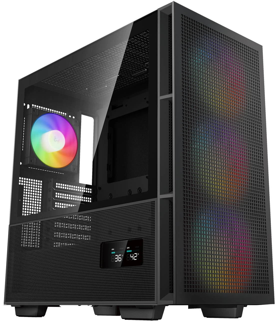 PCOKRIG "MOONGLOW-RTX" | RYZEN 5 7600X - 360MM LIQUID COOLING - B650 WIFI - 32GB 6000 D5 RGB - 2TB M2 NVME GEN.4 - RTX-4070-TI 12GB - GPU DEDICATA NVIDIA - 80+GOLD FULL MODULARE - W11 PRO