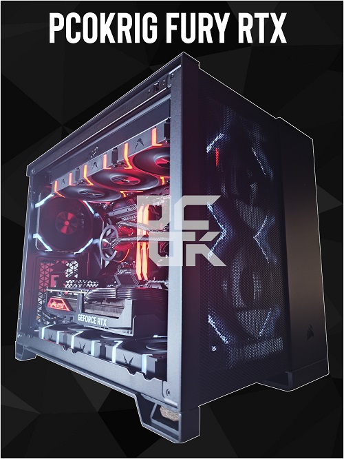 GAMING PC "FURY" | PC GAMING ASSEMBLATI - RYZEN 7 7800X3D - 32GB D5 6000 RGB - 2TB NVME 4.0 - RTX-4080 SUPER 16GB