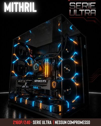 MITHRIL | RYZEN 7 9800X3D - RTX 5080 16GB - 2160P 4K
