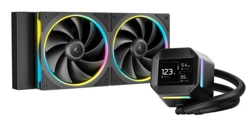 DISSIPATORE A LIQUIDO DEEPCOOL LM240 BLACK