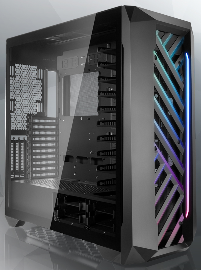 ZOFOS ULTRA RGB BK | FULL-TOWER - E/ATX SUPPORT - 4715109924268